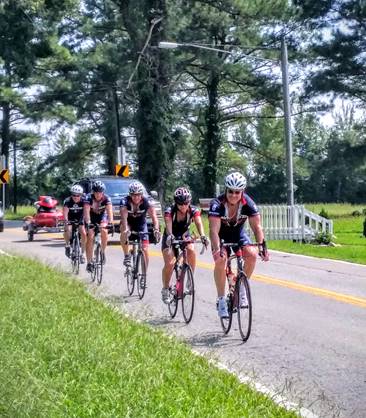Pace line leaving NC back to VA Beach